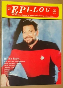 Epi-Log Magazine #10 Sept 1991 Star Trek TNG - Picture 1 of 2