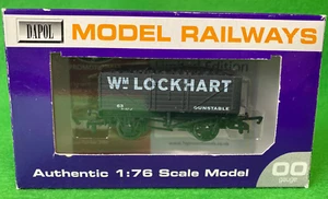 DAPOL MODEL RAILWAYS OO GAUGE WM. LOCKHART 7 PLANK WAGON 63 LIMITED EDITION 879 - Picture 1 of 6