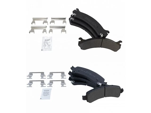 Juego de pastillas de freno TRQ 57GT73Z para GMC Savana 2500 2003-2019 Foto 1 de 1