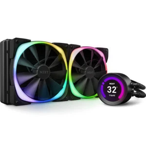 NZXT Kraken Z63 RGB 280mm Liquid Cooler with LCD Display-Black - Picture 1 of 8