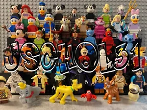 Lego Disney Minifigures - Series 1, 2, 3 + Others - You Pick Your Minifigs! - Picture 1 of 422