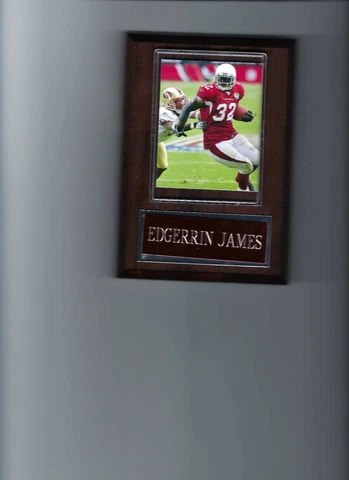 EDGERRIN JAMES PLAQUE ARIZONA CARDINALS FOOTBALL NFL Cover