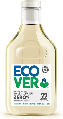 New Ecover Zero Delicate Laundry Liquid 1L 0 Fragrance Colouring F Fast Shippin - Image 1 of 4