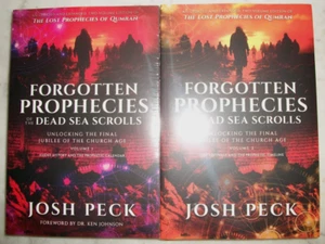 Forgotten Prophecies of the Dead Sea Scrolls Josh Peck Volumes 1 & 2 New Sealed - Picture 1 of 2