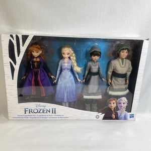 Disney Frozen 2 Forest Expedition Set - 4 Doll Set Anna Elsa Honeymaren Ryder - Picture 1 of 2