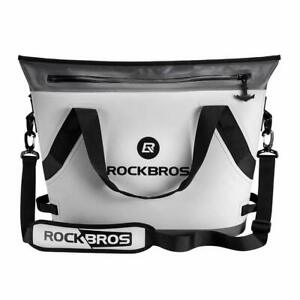 ROCKBROS Soft Cooler Leak Proof 40 Can Portable Sided Cooler Pack Bag Handbag