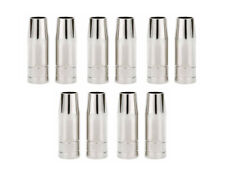 10-pk Gas Nozzle Conical  fits Titanium 150A Spool Gun 56221 Parts