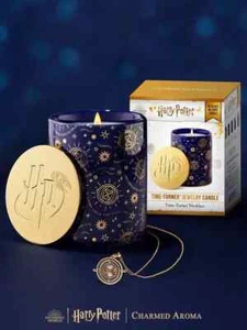 Harry Potter Charmed Aroma Hogwarts Time Turner Candle With Pendent Brand New - Picture 1 of 2