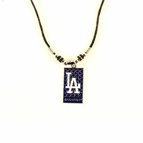 2020 WORLD SERIES CHAMPION LOS ANGELES DODGERS MLB Diamond Plate Style Necklace Cover