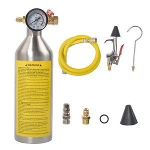 Kit de descarga de aire acondicionado sistema de aire acondicionado para automóvil juegos de herramientas de lavado de bote limpio EE. UU. - Imagen 1 de 15