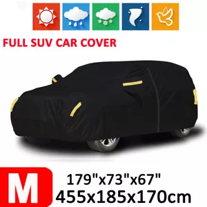 Car Cover Waterproof All Weather Protection For 168"-179" SUV Outdoor Dustproof - Picture 1 of 20