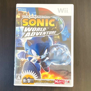 Sonic World Adventure Nintendo Wii SEGA 2008 Versión Japonesa Acción Juegos Retro - Imagen 1 de 24