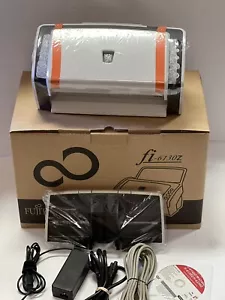 Fujitsu FI-6130Z Scanner COMPLETE SET (AC AdapterUSB Cable Setup Drivers - Picture 1 of 3