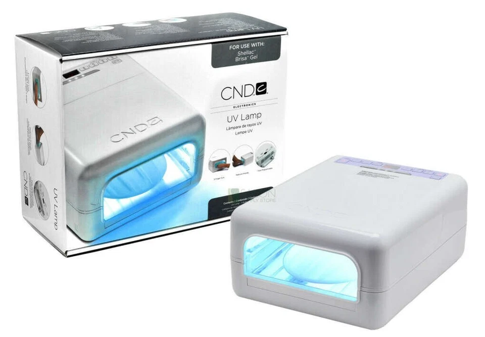 CND UV Lamp 110 Volt for CND Shellac and Brisa Gel (CND08200) - Brand New In Box - Image 1 of 1