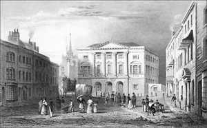 UNITED KINGDOM -THE SHIRE HALL, CHELMSFORD (ESSEX) - Engraving from 19th century - Picture 1 of 2