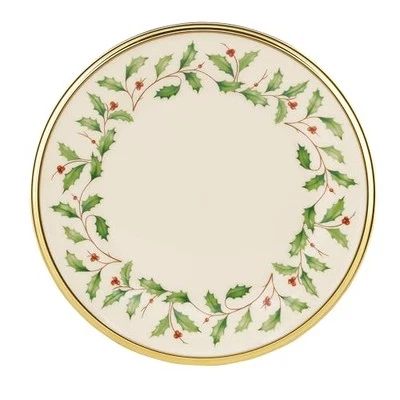 Lenox Holiday Bread & Butter Plate, 6 Inches