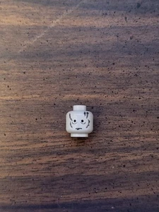 LEGO - Minifig No Eyebrows Darth Vader Head Male Scars Gray Left & Right Grey - Picture 1 of 4