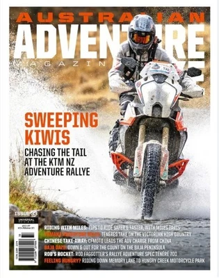 Australian Adventure Bike Magazine Issue 33/ SWEEPING KIWIS - Image 1 of 3