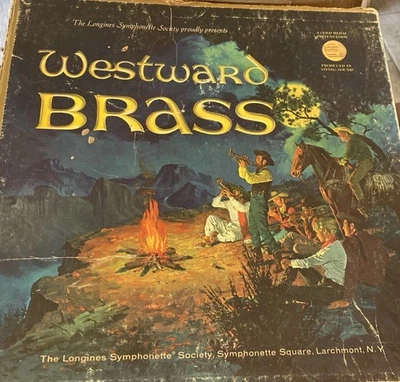 🎵WESTWARD BRASS (1968) Vinyl LP, Longines Symphonette Society, 5-Record Box Set - Image 1 of 4
