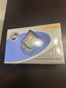 Palm m100 Handheld PDA COMPLETE W Factory Sealed Original Packaging - New! - Photo 1 sur 5