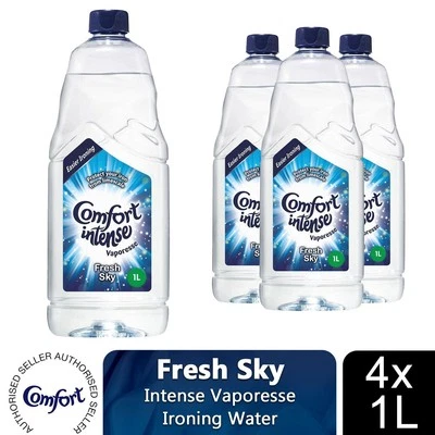 Comfort Intense Vaporesse Fresh Sky Ironing Water with Intense Freshness 4pk, 1L - Image 1 of 4