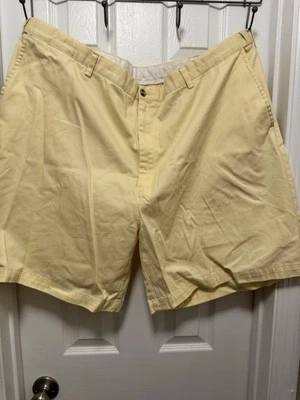 Pantalones cortos de mezclilla de algodón Windham Pointe para hombre talla 46 amarillos Foto 1 de 4