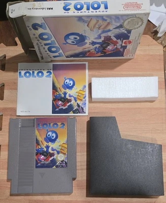 Adventures of Lolo 2- (NES PAL-A) Nintendo Complete CIB - Image 1 of 4