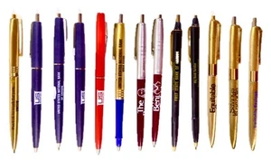 1970s Defunct OR Bank Lobby Pens: Ben Franklin US Bank Equitable Saving OMSB 1st - Picture 1 of 9