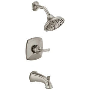 Delta Sandover Tub & Shower Faucet Set SpotShield H2Okinetic 144748-SP - Picture 1 of 6