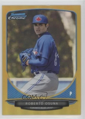 2013 Bowman Chrome Prospects Gold Refractor /50 Roberto Osuna #BCP182 - Image 1 of 2