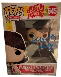 Elizabeth Hurley signed Autogramm Austin Powers Funko Pop 654 Beckett Vanessa - Bild 1 von 3