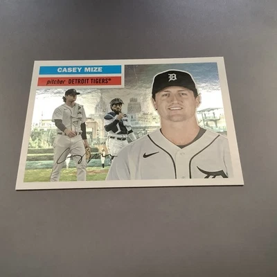 2023 Topps Archives Casey Mize Silver Foil Tigers NM /199 - Image 1 of 2