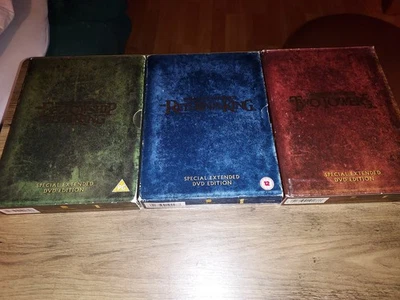 lord of the rings fellowship two towers return king all extended 4 disc editions - Image 1 of 2