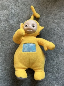 Vintage Yellow Teletubbies 15" Talking La La Plush Works 2002 Teletubby - Picture 1 of 8
