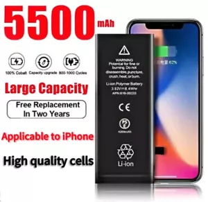Lot 5 10 20 Replacement Internal Battery For iPhone 6 6S+ 7+ 8 8+ X XR XS 11 PRO - Picture 1 of 20