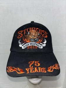 sturgis hat 2015 black hills rally 75 years Baseball Cap, motorcycle - Picture 1 of 8