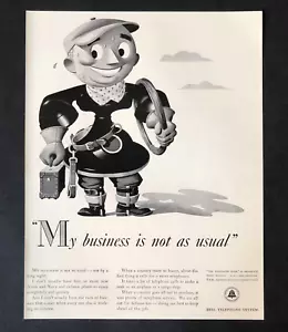 1941 Bell Telephone System Advertisement Army Navy Defense Service Vtg Print AD - Picture 1 of 2