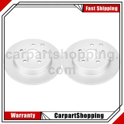 2 rotores de freio traseiros compatíveis com 2006 2007 2008 2009 2010 2011 2012 2013 Toyota RAV4_C - Imagem 1 de 2