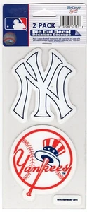 WinCraft New York Yankees Die Cut Decals 2-Pack 4" x 8" (Colored) - Picture 1 of 2