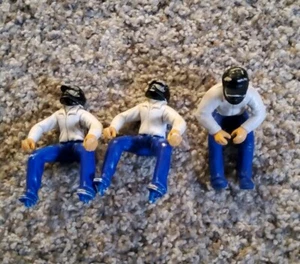 Lote de 3 figuras de acción de moto todoterreno vintage, juguete, Hong Kong - Imagen 1 de 5