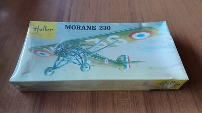 Kit vintage modellismo statico aerei 1/72 Heller Morane 230 ancora imballato - Immagine 1 di 2