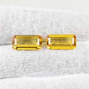 8,66 ct MEJOR GRADO BRILLANTE AMARILLO DORADO CITRINO NATURAL par Ver Vdo 1732 - Imagen 1 de 2