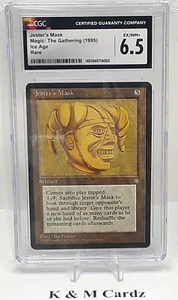 MTG - Ice Age - Jester's Mask - Graded - CGC 6.5 - Vintage - Picture 1 of 5