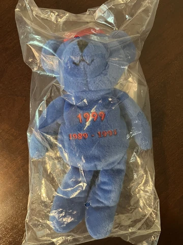 Vintage Nolan Ryan New York Mets #30 Express to Cooperstown Plush Bear Cover