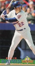 1994 Fleer Extra Bases Kevin McReynolds New York Mets #321