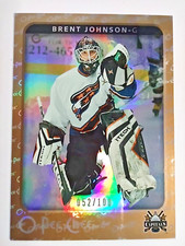 2006-07 O-Pee-Chee Brent Johnson/100 Rainbow Base Parallel SP #498 Capitals