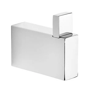 Chrome Robe Towel Hook - Bathroom Accessory - Wall Mounted - Bold Range - Picture 1 of 3