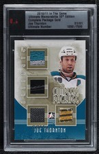 2010-11 ITG Ultimate Memorabilia 10th Edition Complete Package Gold 1/1