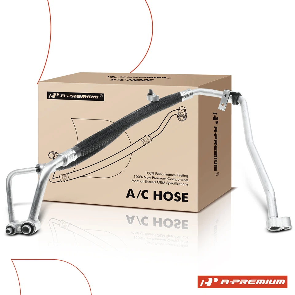 Manguera de descarga de succión de aire acondicionado A-Premium para Ford Fusion Mercury Milan 2006-2009 Foto 1 de 4