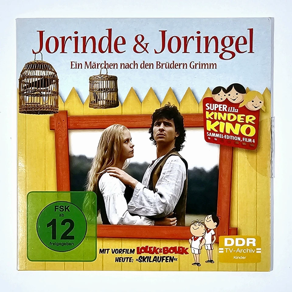 DVD Grimms Märchen JORINDE & JORINGEL DEFA 1986 NEU! Lolek & Bolek DDR TV Archiv - Bild 1 von 1